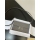 Hermes Constance To Go Long Wallet Epsom Leather Dark Grey Silver-Metal WAX High