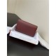 Hermes Constance To Go Long Wallet Epsom Leather Burgundy Silver-Metal WAX High