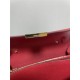 Hermes Constance To Go Long Wallet Epsom Leather Red Gold-Metal WAX High