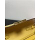 Hermes Constance To Go Long Wallet Epsom Leather Yellow Gold-Metal WAX High