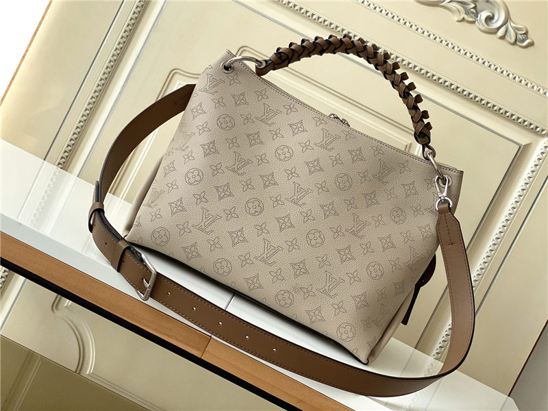 Louis Vuitton BEAUBOURG HOBO MM Mahina perforated calf leather M56084 High