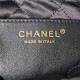 Chanel 22 MINI HANDBAG Shiny Calfskin Black & Gold-Tone Metal AS3980 High