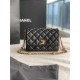 Chanel MINI FLAP BAG AS3378 Lambskin & Gold-Tone Metal Black High