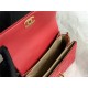 Chanel MINI FLAP BAG AS3378 Lambskin & Gold-Tone Metal Red High