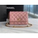 Chanel MINI FLAP BAG AS3378 Lambskin & Gold-Tone Metal Pink High