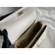 Chanel MINI FLAP BAG AS3378 Lambskin & Gold-Tone Metal White High