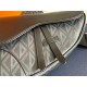 SADDLE BAG CD Diamond Canvas and Smooth Calfskin Black High