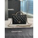 Chanel Wallet on Chain With Handle AP2844 Lambskin & Gold-Tone Metal Black High