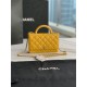 Chanel Wallet on Chain With Handle AP2844 Lambskin & Gold-Tone Metal Yellow High