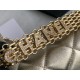 SMALL FLAP BAG Lambskin, Strass & Gold-Tone Metal AS3240 Gold High