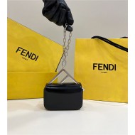 Fendi First Sight Nano bag Leather Black High