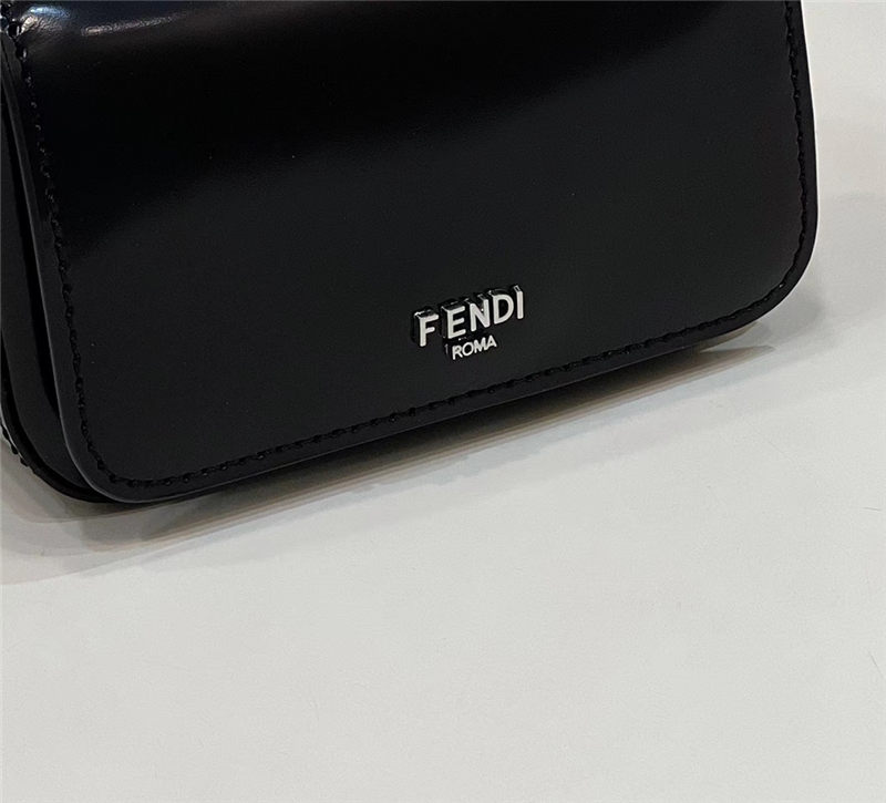 Fendi First Sight Nano bag Leather Black High