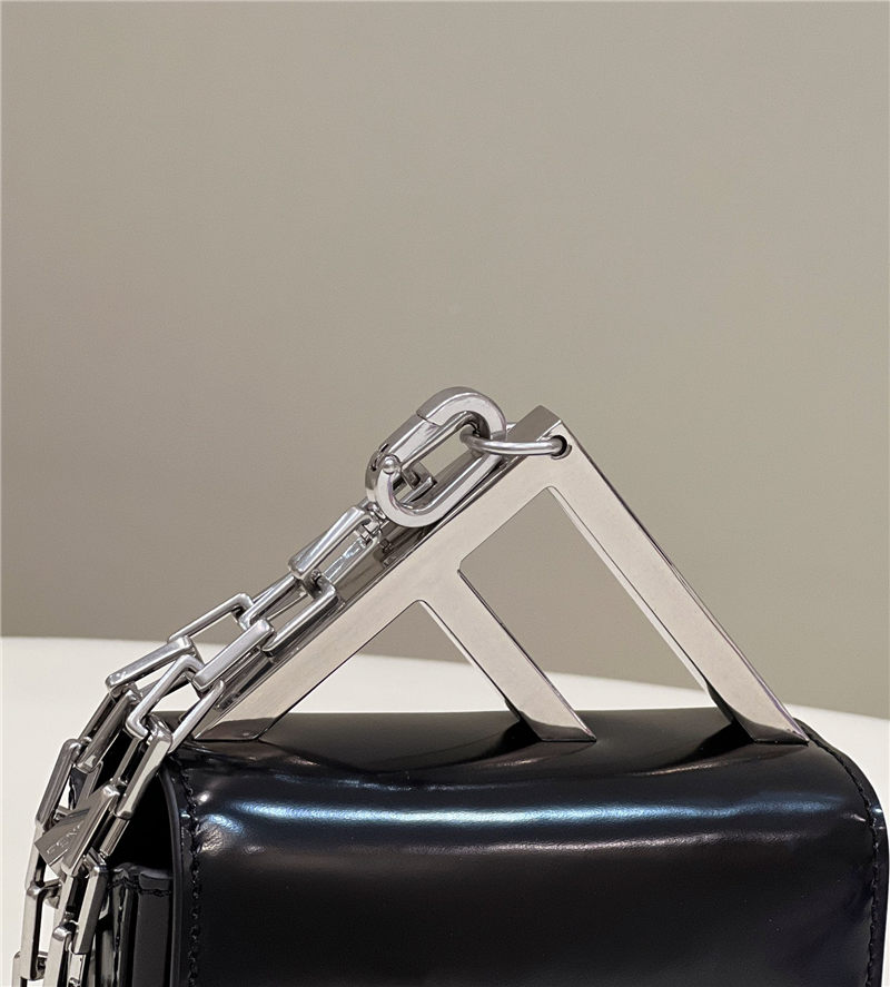 Fendi First Sight Nano bag Leather Black High