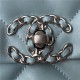 Chanel 19 Flap Bag Goatskin/Lambskin Blue Silver High