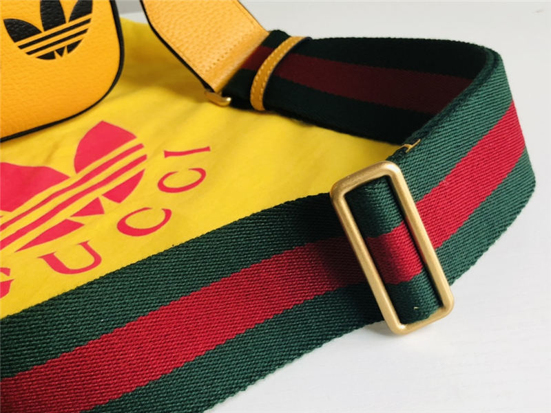 Gucci adidas x Gucci small shoulder bag 702427 Yellow High