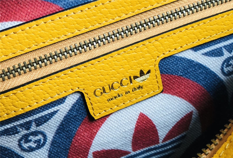 Gucci adidas x Gucci small shoulder bag 702427 Yellow High