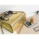 Gucci Diana mini tote bag 675800 Lizard Gold High