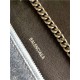 WOMEN'S HOURGLASS WALLET ON CHAIN The Hacker Project Denim/Lambskin High