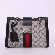 Gucci Padlock GG small shoulder bag 498156 Blue High