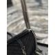 COLLEGE MEDIUM CHAIN BAG IN LIGHT SUEDE WITH FRINGES High