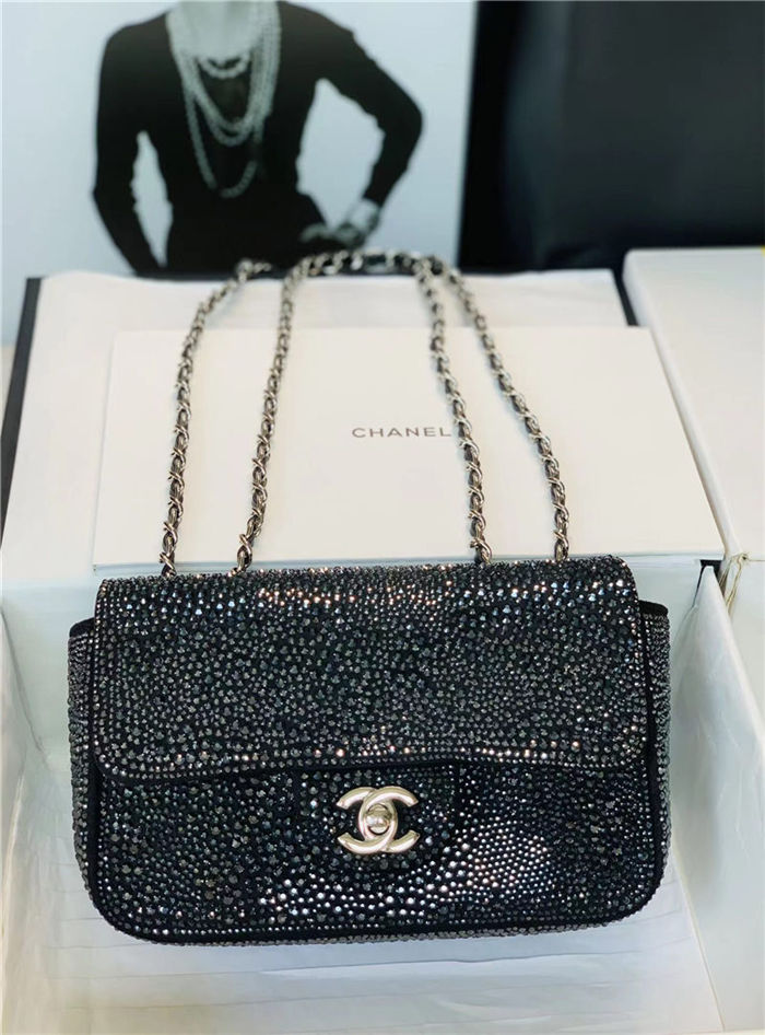 Mini CLASSIC HANDBAG Strass High