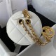 Chanel MINI BOWLING BAG Lambskin & Gold-Tone Metal AS3384 A