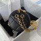 Chanel MINI BOWLING BAG Lambskin & Gold-Tone Metal AS3384 A