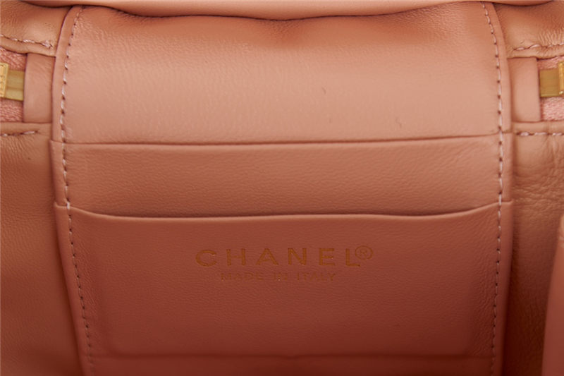 Chanel Small VANITY CASE AS3357 Shearling Lambskin & Gold-Tone Metal High