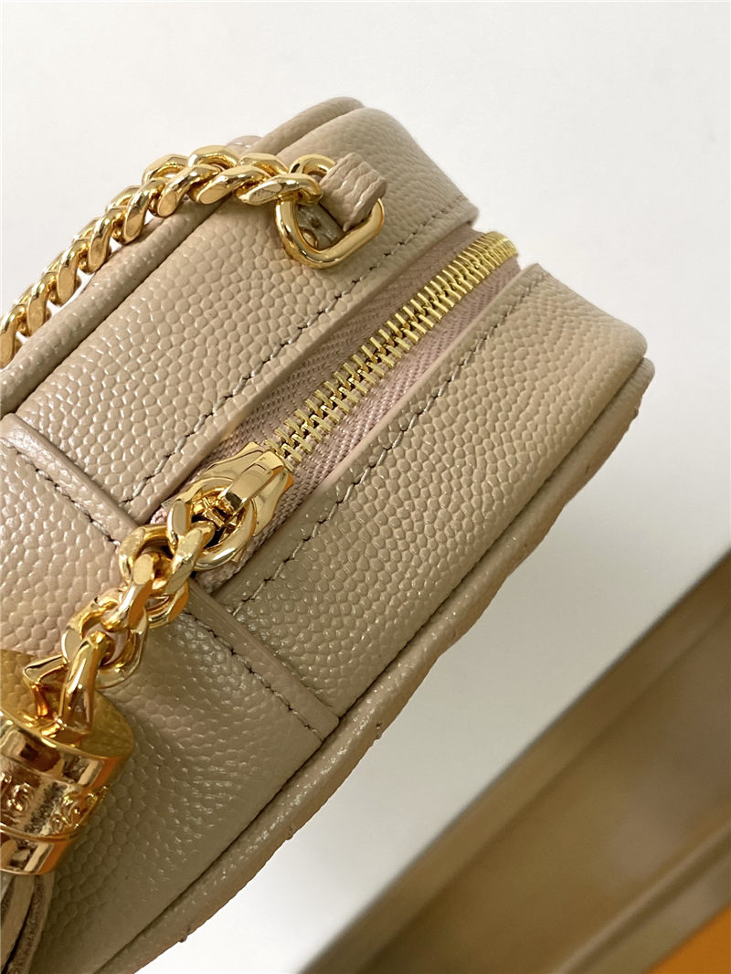 LOU MINI BAG IN MATELASSÉ GRAIN DE POUDRE EMBOSSED LEATHER High