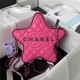 Chanel STAR HANDBAG Lambskin & Pewter-Tone Metal AS4579 Fuchsia A