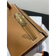 Hermes Kelly Classique To Go wallet Epsom calfskin Gold Gold-Metal WAX High