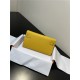 Hermes Kelly Classique To Go wallet Epsom calfskin Yellow Gold-Metal WAX High