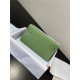 Hermes Kelly Classique To Go wallet Epsom calfskin Green Silver-Metal WAX High