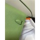 Hermes Kelly Classique To Go wallet Epsom calfskin Green Silver-Metal WAX High