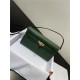 Hermes Kelly Classique To Go wallet Epsom calfskin Olive Gold-Metal WAX High