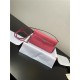 Hermes Kelly Classique To Go wallet Epsom calfskin Rose Pink Silver-Metal WAX High