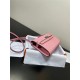 Hermes Kelly Classique To Go wallet Epsom calfskin Pink Silver-Metal WAX High