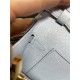 Hermes Kelly Classique To Go wallet Epsom calfskin Light Blue Gold-Metal WAX High