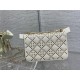 SMALL Dior ADDICT BAG Lucky Star Cannage Lambskin White High