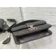 SMALL Dior ADDICT BAG Lucky Star Cannage Lambskin Black High