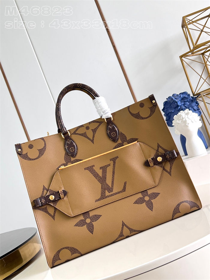 Louis Vuitton OnTheGo Voyage Monogram and Monogram Reverse coated canvas M46823 High