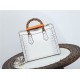 Gucci Diana small tote bag Crocodile 660195 White High