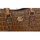 Gucci Diana small tote bag Crocodile 660195 Brown High