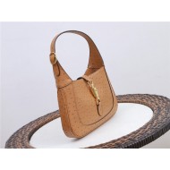 Jackie 1961 small bag Ostrich 636709 Brown high