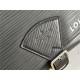 Louis Vuitton Montsouris Messenger Calf leather M23097 Black High