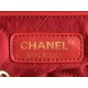 Chanel 22 LARGE HANDBAG Shiny Calfskin & Gold-Tone Metal AS3262 Red High