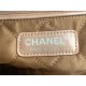 Chanel 22 MEDIUM HANDBAG Metallic Calfskin & Iridescent-Tone Metal AS3261 High