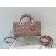 LADY D-JOY BAG MEDIUM Cannage Lambskin with Bead Embroidery High