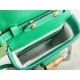 Gucci Bamboo Mini Handbag Leather Green 702106 High