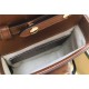 Gucci Bamboo Mini Handbag Leather Brown 702106 High